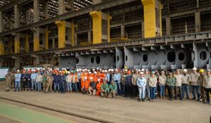 Estaleiro Rio Grande inicia construção de primeiro navio Handymax para a Transpetro