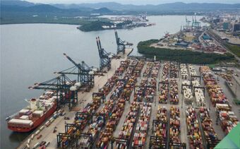 Rumo e CHS vão iniciar obras de terminal de R$ 2,5 bilhões no Porto de Santos